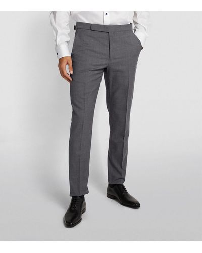 Ralph Lauren Rl Suit Ba Sb2 Wl Ntch Lpl - Grey