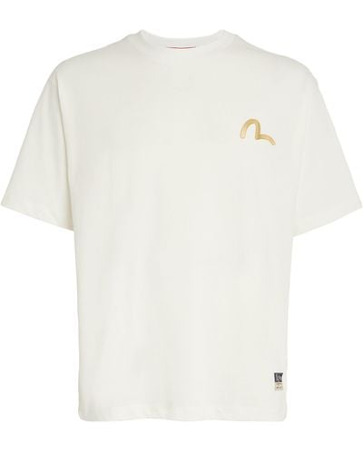 Evisu Daicock Wave T-shirt - White