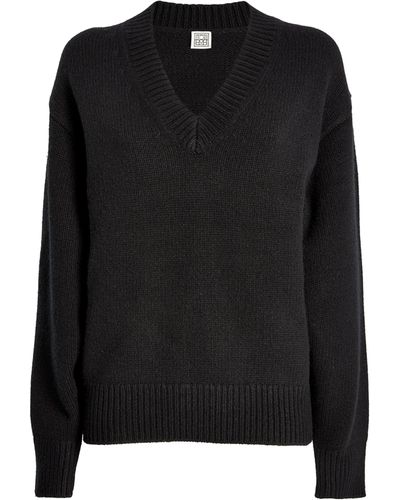 Totême Wool-cashmere Jumper - Black