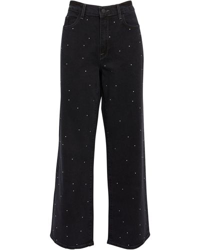 Triarchy Ms. Miley Mid-rise Baggy Jeans - Black