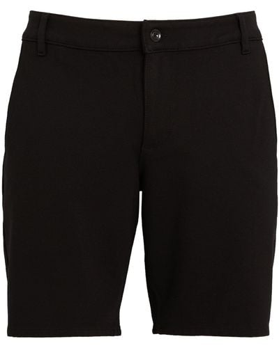 7 For All Mankind Travel Chino Shorts - Black