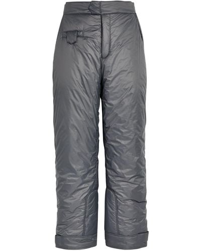 Giorgio Armani Padded Neve Trousers - Grey