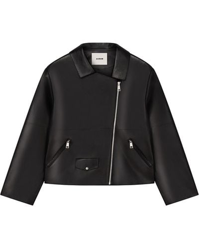 Aeron Blythe Leather Jacket - Black