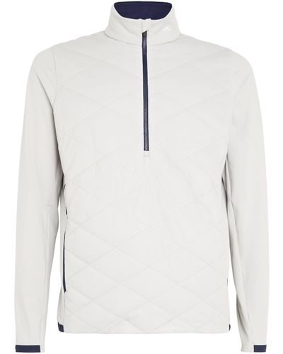 Kjus Quilted Half-zip Release Top - White