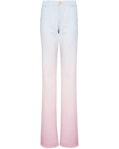 Balmain X Evian Gradient Jeans - Pink