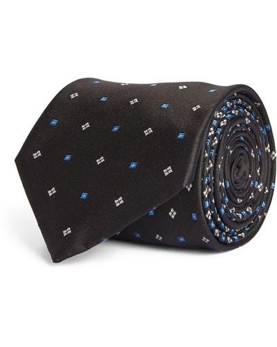 Brioni Silk Dégradé Tie - Blue