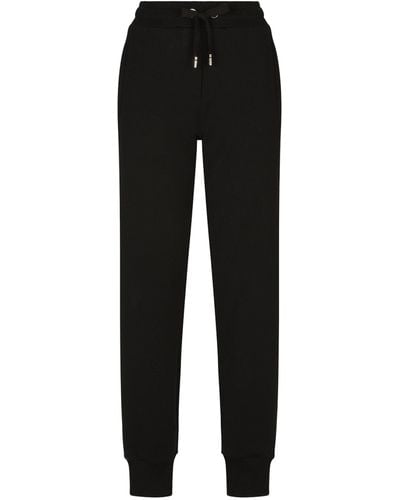 Dolce & Gabbana Slim Sweatpants - Black