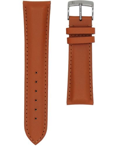 Jean Rousseau Vegetable-tanned Leather 3.5 Watch Strap (17mm) - Brown