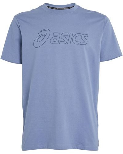 Asics Large-logo T-shirt - Blue
