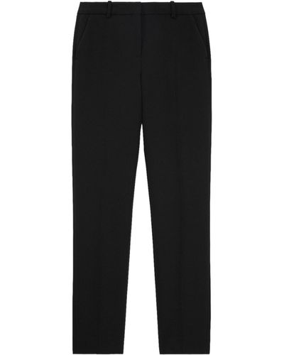 The Kooples Slim-fit Tailored Trousers - Black