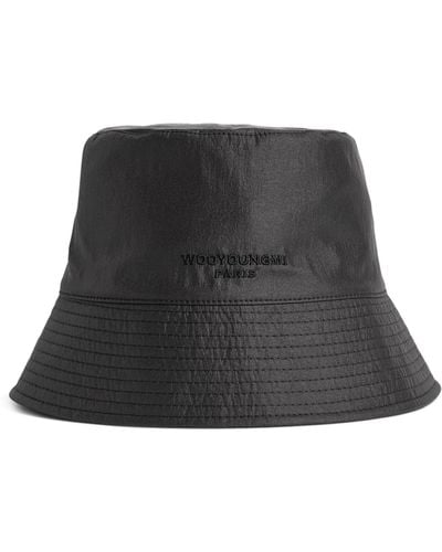 WOOYOUNGMI Logo Bucket Hat - Black