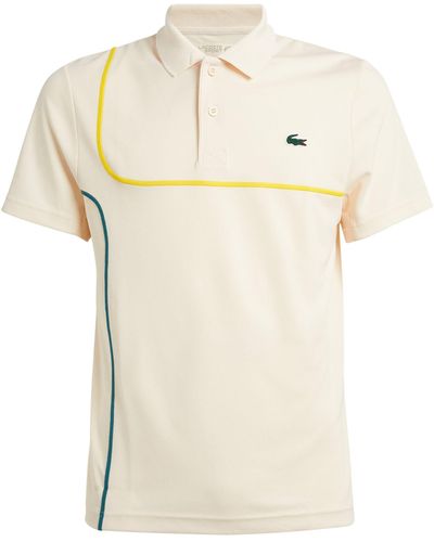 Lacoste Technical Ultra-dry Polo Shirt - Natural