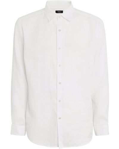 Theory Linen Shirt - White