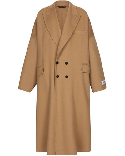 Dolce & Gabbana Oversized Trench Coat - Natural