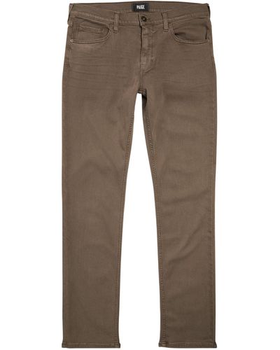 PAIGE Federal Slim Jeans - Brown