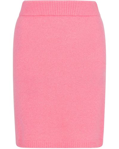 Cashmere In Love Ula Mini Skirt - Pink