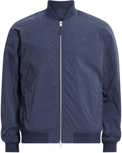 AllSaints Waylan Bomber Jacket - Blue