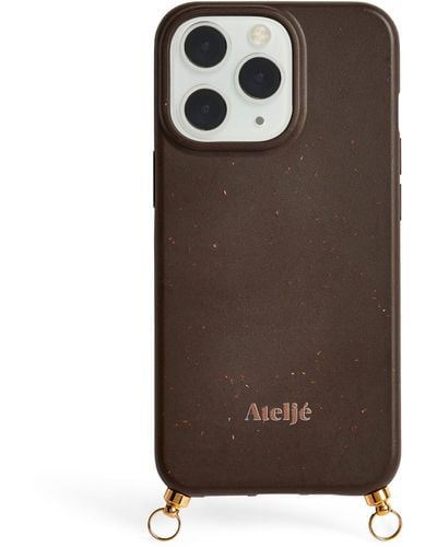 Atelje71 Chocolate Biodegradable Iphone 13 Pro Max Case - Brown