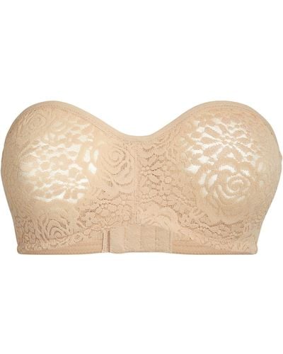 Wacoal Lace Halo Strapless Bra - Natural