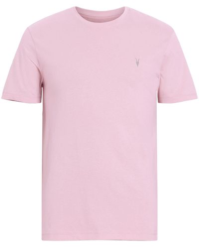 AllSaints Cotton Brace T-shirt - Pink