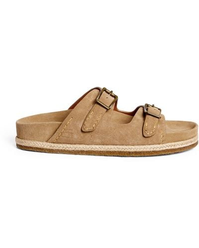 Polo Ralph Lauren Leather Turbach Sandals - Brown