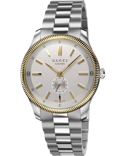 Gucci Steel G-timeless Watch 40mm - Metallic