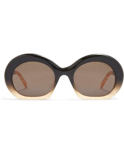 Loewe Halfmoon Sunglasses - Brown