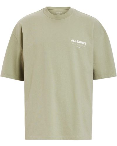 AllSaints Organic Cotton Underground T-shirt - Green