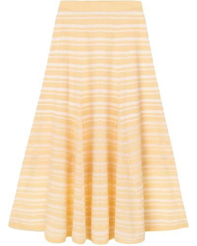 Aeron Striped Theo Skirt - Natural