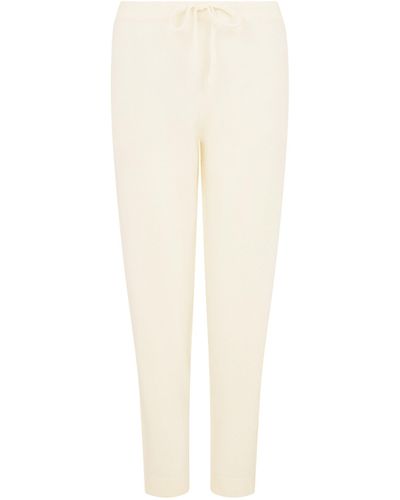 Cashmere In Love Wool-cashmere Sarah Trousers - White