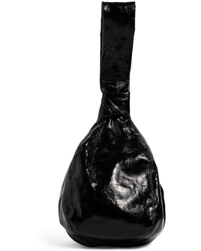 Lemaire Leather Purse Clutch Bag - Black