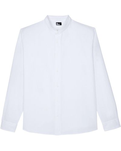 The Kooples Linen-cotton Shirt - White