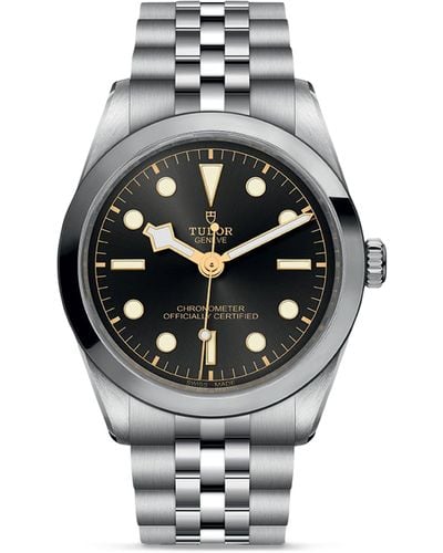 Tudor Stainless Steel Black Bay Automatic Watch 36mm - Metallic