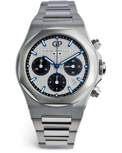 Girard-Perregaux Stainless Steel Laureato Chronograph Watch 42mm - Grey