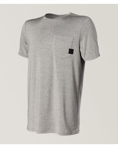 Saxx Underwear Co. Sleepwalker Stretch-modal T-shirt - Grey