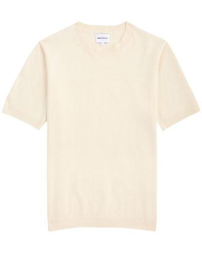 Norse Projects Rhys Linen-Blend T-Shirt - White