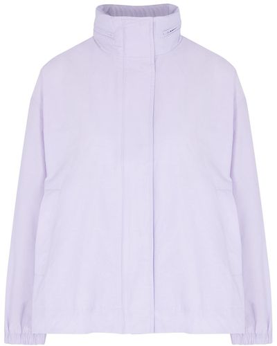 Eileen Fisher Cotton-blend Jacket - Purple