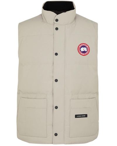 Canada Goose Freestyle Quilted Artic-tech Gilet - White