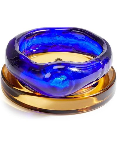 Dries Van Noten Glass Bracelet - Blue