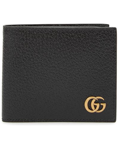 Gucci Gg Marmont Leather Wallet - Black