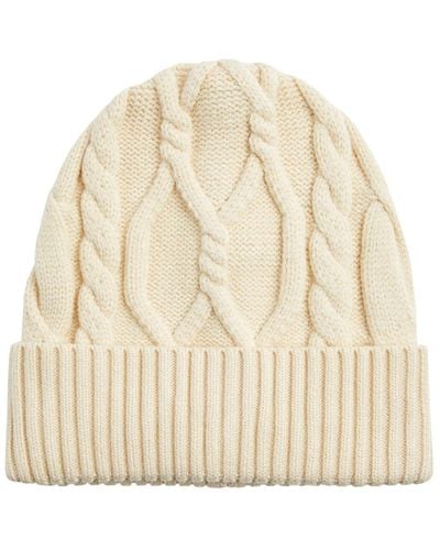 Varley Chamond Cable-knit Beanie - Natural