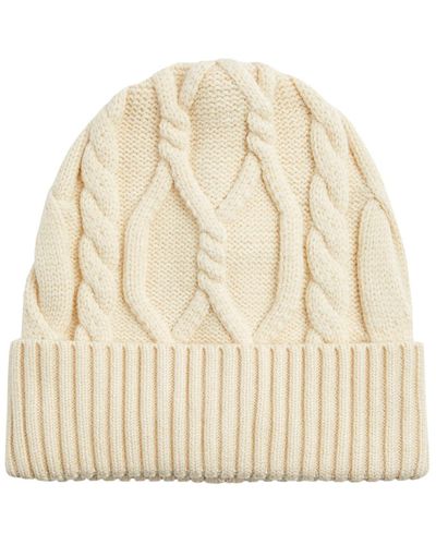 Varley Chamond Cable-knit Beanie - Natural
