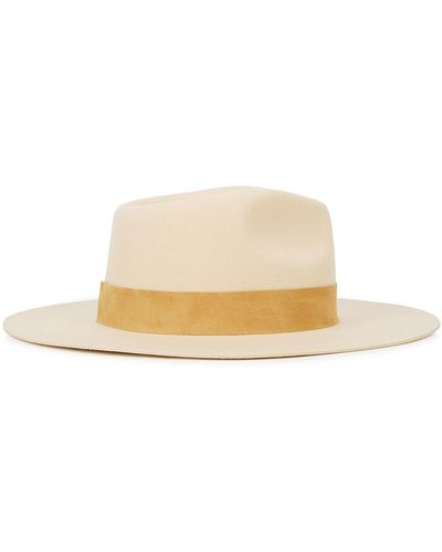 Lack of Color The Mirage Wool Felt Fedora - White