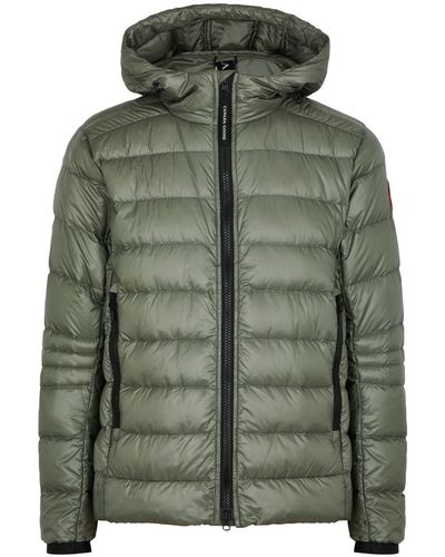 Canada Goose Crofton Quilted Shell Jacket - Green