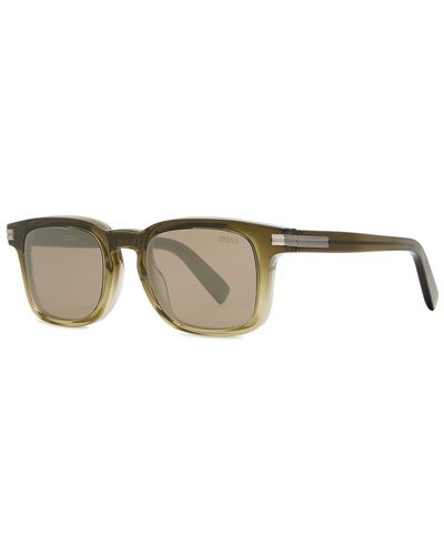 Zegna D-frame Sunglasses - Green