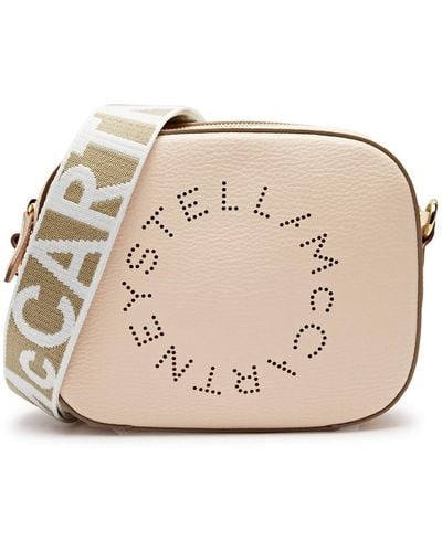 Stella McCartney Stella Logo Small Camera Bag - Natural