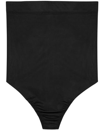 Spanx Suit Your Fancy High-waisted Thong - Black