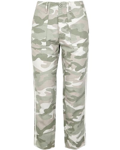 Mother Shaker Camouflage Cotton-blend Pants - Gray