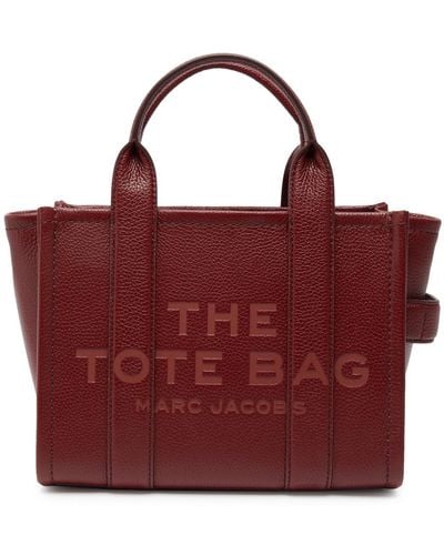Marc Jacobs The Tote Small Leather Tote - Red