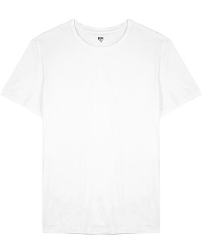 PAIGE Stretch-jersey T-shirt - White